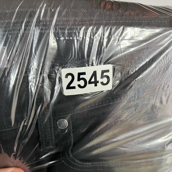 Levi’s 505 Straight Leg Black Denim Jeans Womens 6 Stretch Work Waitress 2545 - Picture 11 of 11